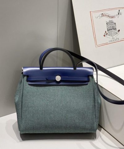 Replica Hermès Herbag 31Cm Green