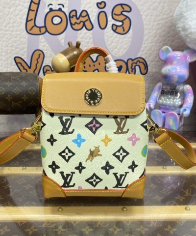 Replica Louis Vuitton Nano Steamer Brown