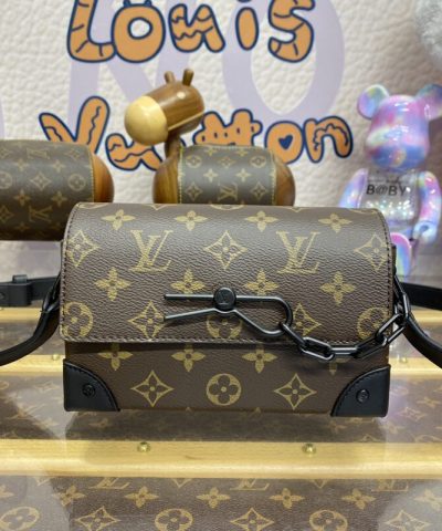 Replica Louis Vuitton Steamer Wearable Wallet Brown - high-end replica designer purse