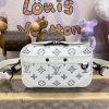 Replica Louis Vuitton Alpha Messenger White Canvas