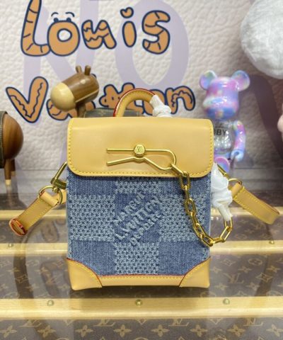 Replica Louis Vuitton Nano Steamer Denim