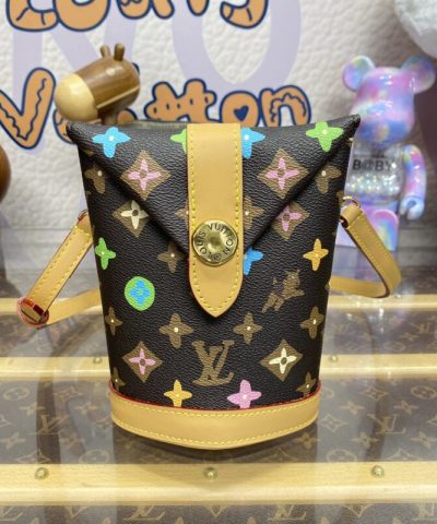 Replica Louis Vuitton Envelope Pouch Brown