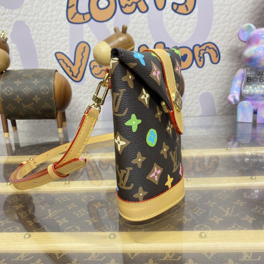 Replica Louis Vuitton Envelope Pouch Brown