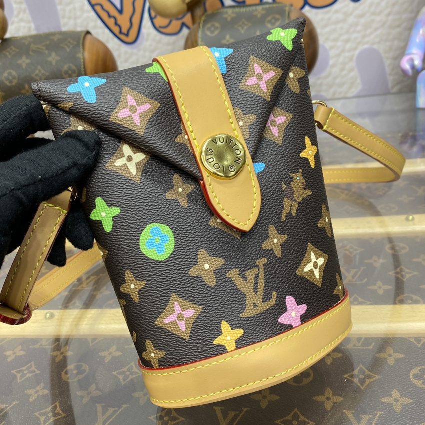 Replica Louis Vuitton Envelope Pouch Brown