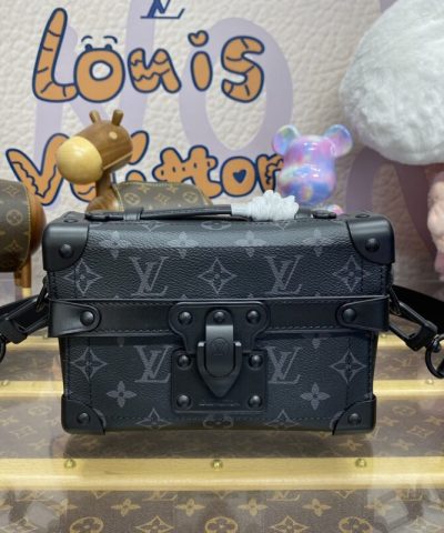 Replica Louis Vuitton Soul Trunk Cross – Body Black