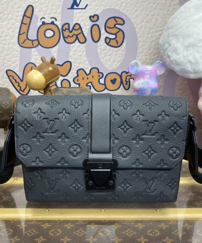 Replica Louis Vuitton S – Cape Messenger Full Black - 1:1 premium replica handbag