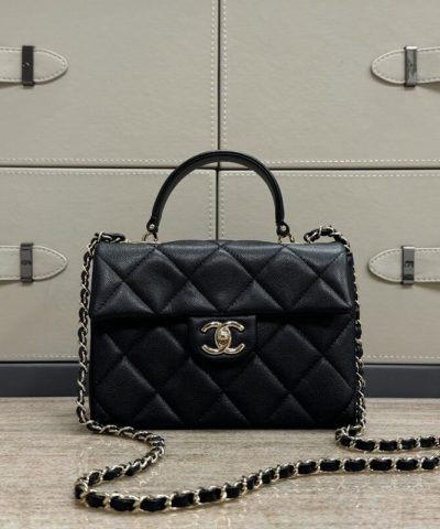 CHANEL 23k Kelly Handle 21cm - high-end replica designer purse