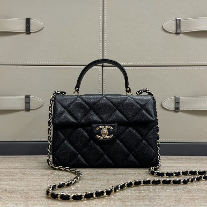 CHANEL 23k Kelly Handle 21cm - high-end replica designer purse