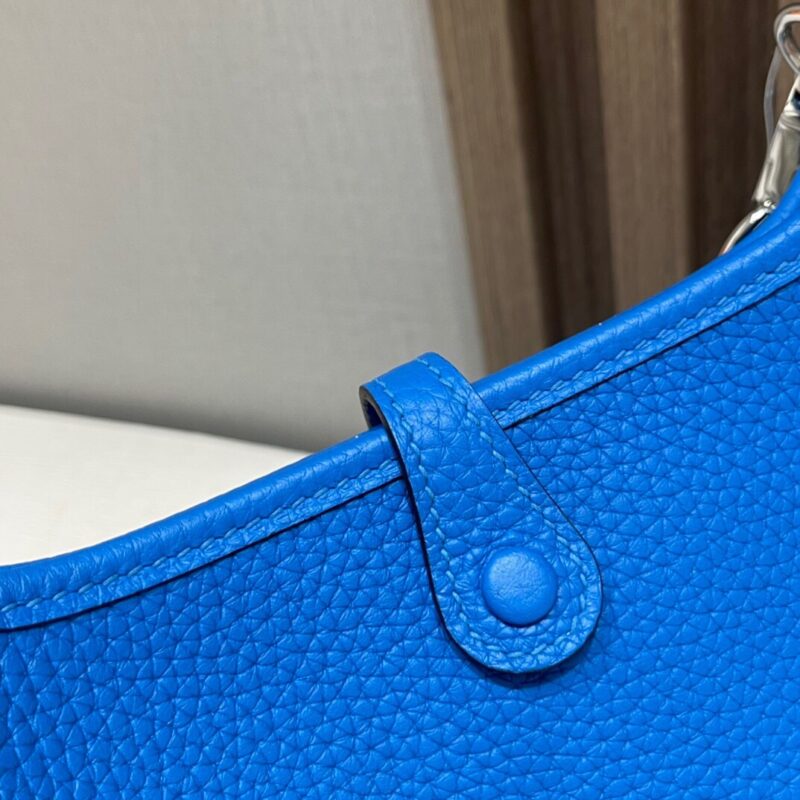 Replica Hermès Evelyne II Tpm Deep Blue - affordable luxury replica bag