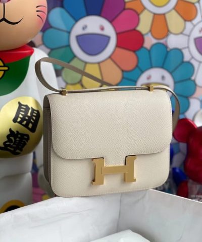 Replica Hermès Constance 18Cm White