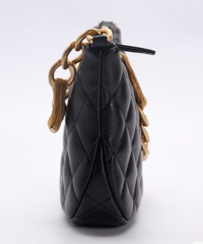 CHANEL Chain Hobo Black - elite factory replica handbag