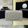 CHANEL Classic Flap 20cm Gray - high-quality designer bag dupe