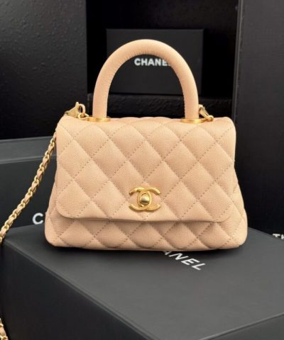 CHANEL 23P Coco Mini - affordable luxury replica bag