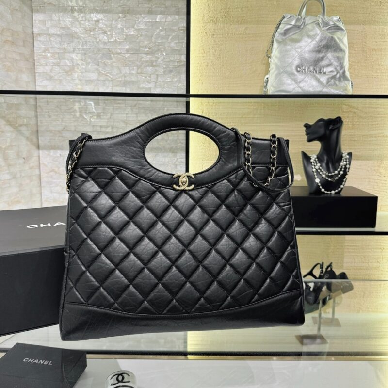 CHANEL 31Bag Large Black - premium superclone handbag