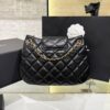 CHANEL 24c Round Shoulder Bag Black - top-grade luxury bag dupe