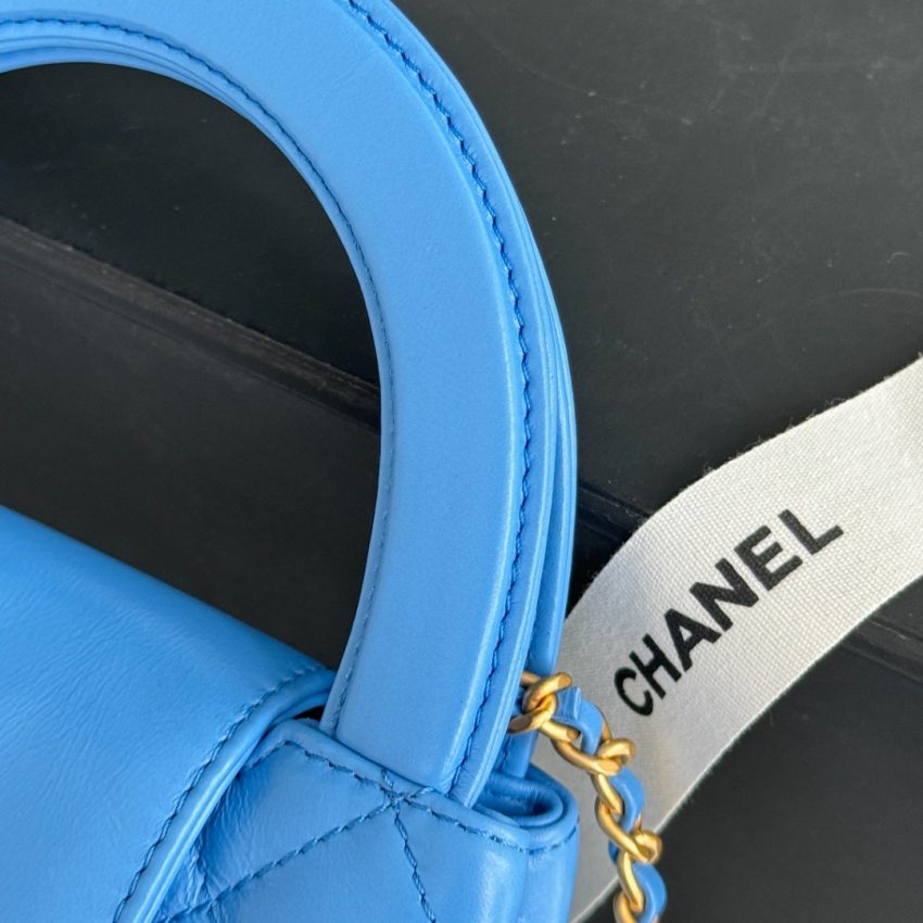 CHANEL 23k Kelly Sky Blue - 1:1 premium replica handbag