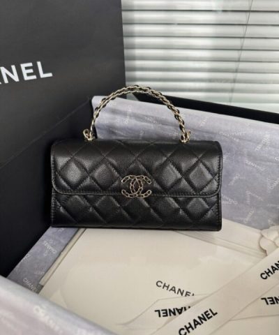 CHANEL 23P Kelly Handle - top-grade luxury bag dupe