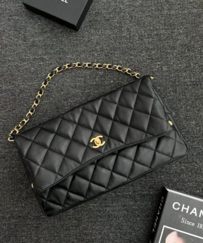 CHANEL 24p Hobo Underarm Bag - top-grade luxury bag dupe