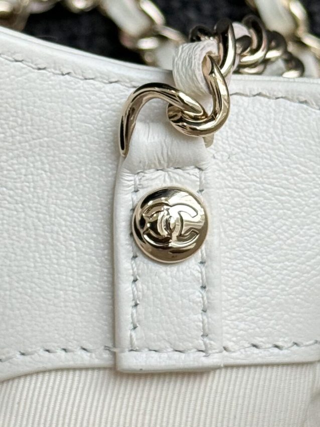 CHANEL 24s Mini Horizontal White - designer handbag clone