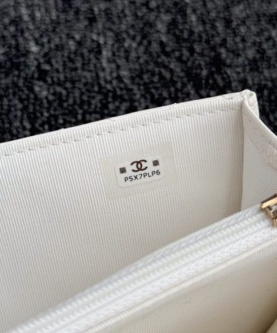CHANEL 24s Pearl Handle White - elite factory replica handbag