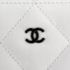 CHANEL Sequin Shoulder Bag White - designer handbag clone