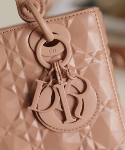 Replica Lady Dior Ultramatte Apricode Grid Abc - high-quality designer bag dupe