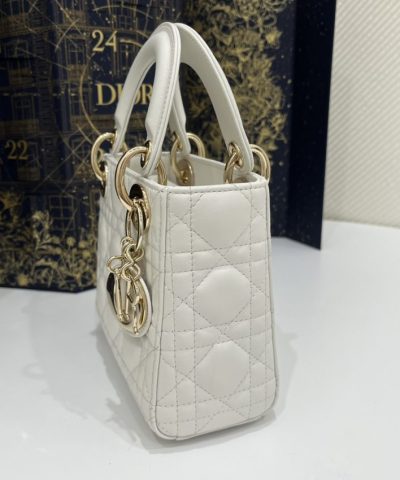 Replica Lady Dior Mini White
