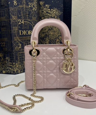 Replica Lady Dior Mini Pink