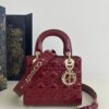 Replica Lady Dior Patent Red Abc - high-quality designer bag dupe