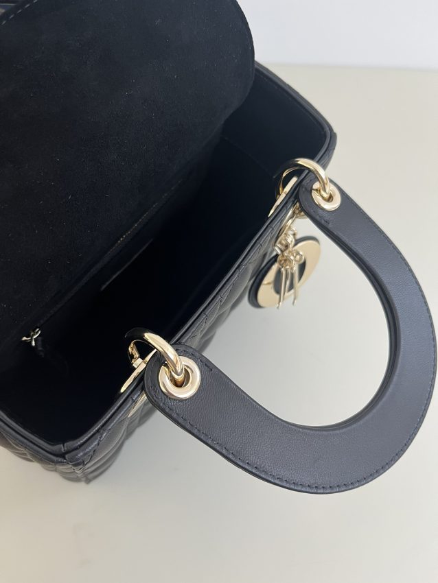 Replica Lady Dior Black Abc - high-end replica designer purse
