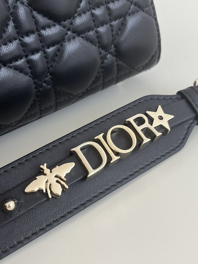 Replica Lady Dior Black Abc - high-quality designer bag dupe