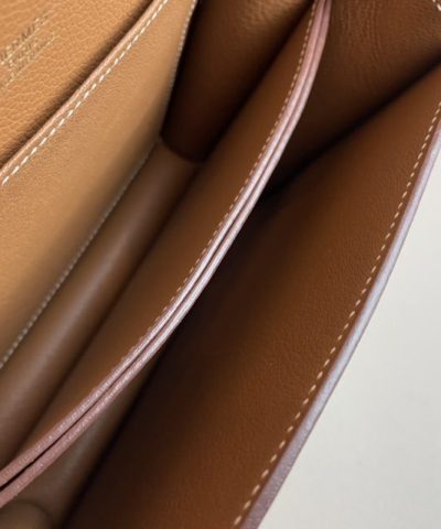 Replica Hermès Sac Roulis Brown - top-grade luxury bag dupe