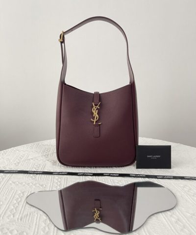 Replica YSL Le 5 A 7 Small Bordeaux - 1:1 premium replica handbag