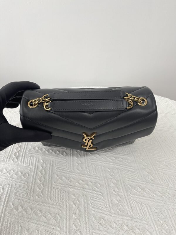 Replica YSL Loulou Small Black - top-grade luxury bag dupe