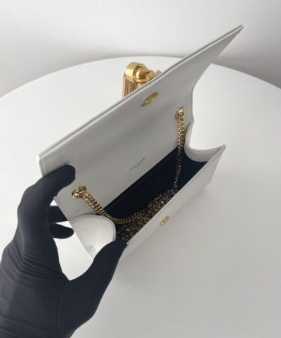 Replica YSL Kate Tassel White - high-quality designer bag dupe