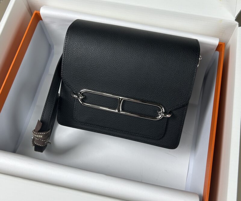 Replica Hermès Sac Roulis Black - high-quality designer bag dupe