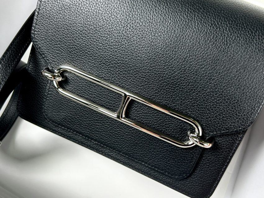 Replica Hermès Sac Roulis Black - high-quality designer bag dupe