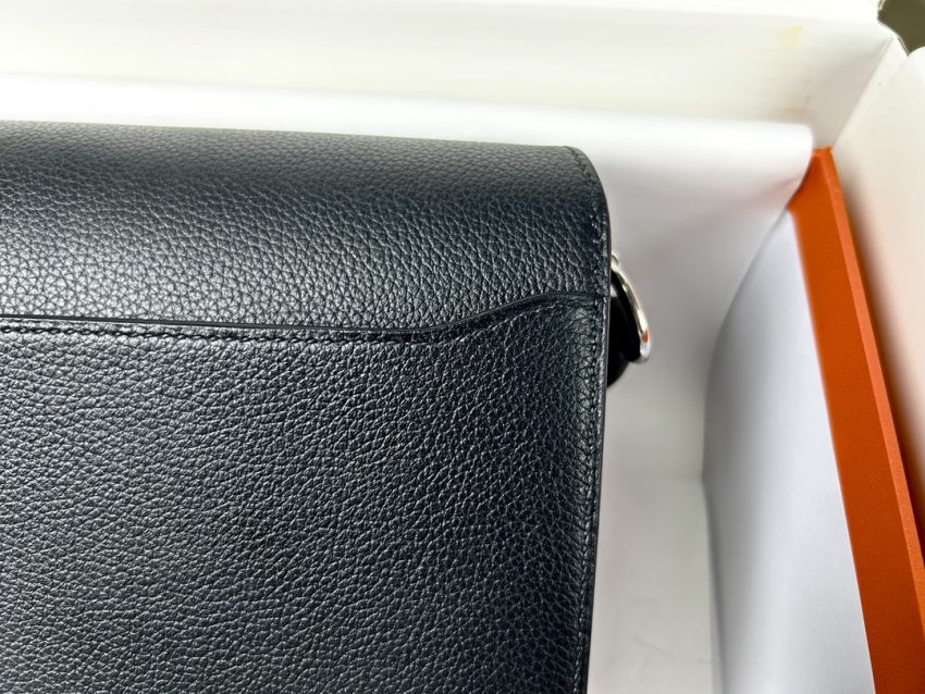 Replica Hermès Sac Roulis Black - elite factory replica handbag