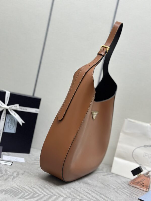 Replica Prada Cleo Large Brown Bag - premium superclone handbag
