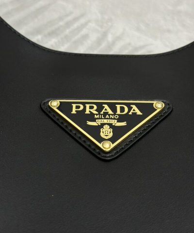 Replica Prada Cleo Large Black Bag