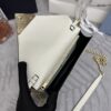 Replica Prada Saffiano White Small Envelope