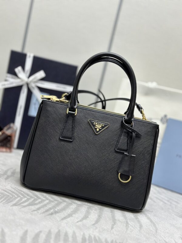 Replica Prada Galleria Black - 1:1 premium replica handbag