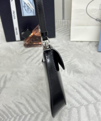 Replica Prada Cleo Small Black Flap - 1:1 premium replica handbag