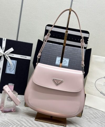 Replica Prada Cleo Pink Bag With Flap