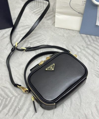 Replica Prada Mini Top – Handle Bag Black