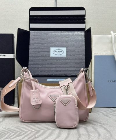 Replica Prada Re – Edition Nylon 2005 Pink - 1:1 premium replica handbag