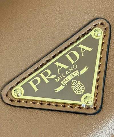 Replica Prada Small Shoulder Bag Caramel - affordable luxury replica bag