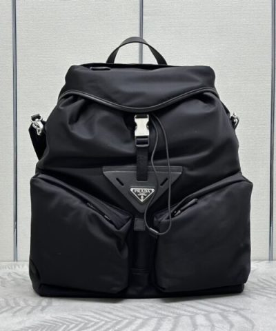 Replica Prada Re – Nylon Black Backpack - affordable luxury replica bag