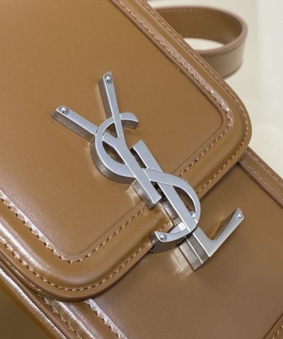 Replica YSL Solferino Mini Brown