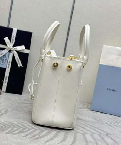 Replica Prada Galleria White - top-grade luxury bag dupe